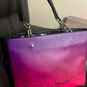 Gradient Purple and Pink Women's Bag
